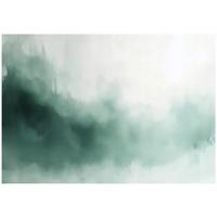 FOTOTAPETE Grün Abstrakt Wohnzimmer Vlies Tapete 250x175 - Multicolor, Papier (250/175cm) - Wallarena