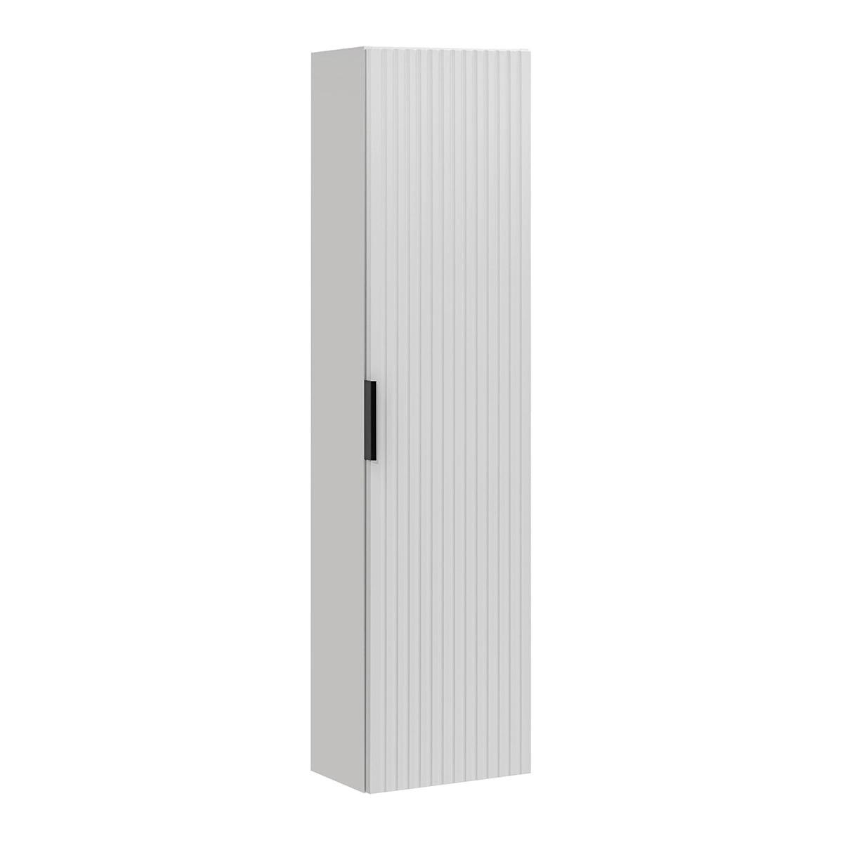 BADMÖBEL 60.6cm Adriel 2er-Set Weiß - Weiß, Holzwerkstoff (60.6/59/46cm) - Petits-meubles