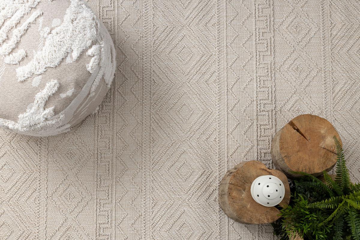 TEPPICH Origi 200/290 cm - Creme, Textil (200/290cm) - rugsX