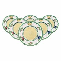 BROTTELLER French Garden Fleurence bunt ø 17,4 cm 6er Set - Multicolor, Keramik (17.4cm) - Villeroy & Boch