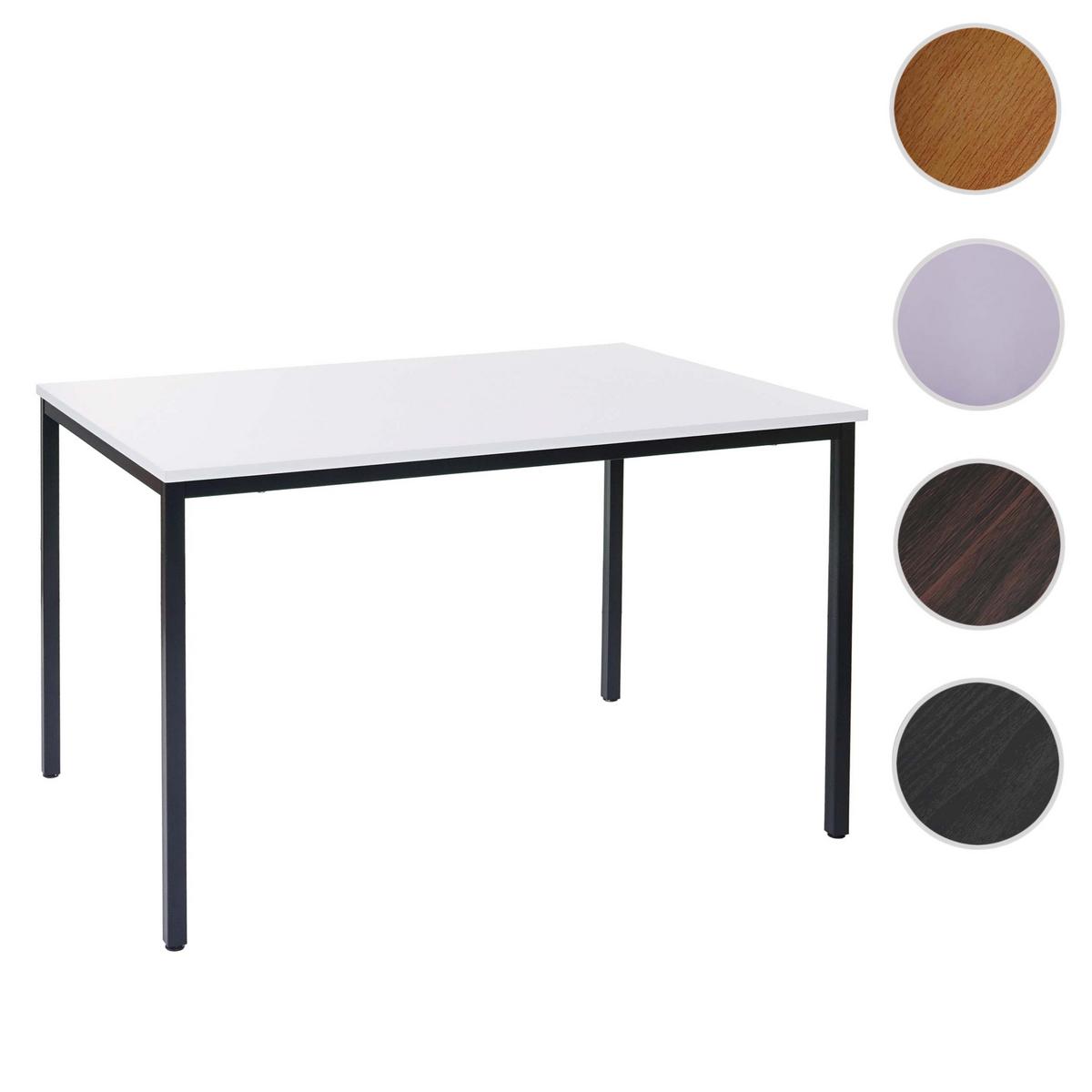SCHREIBTISCH PETRILA eckig Weiß - Weiß, Holzwerkstoff (80/120/75cm) - MCW