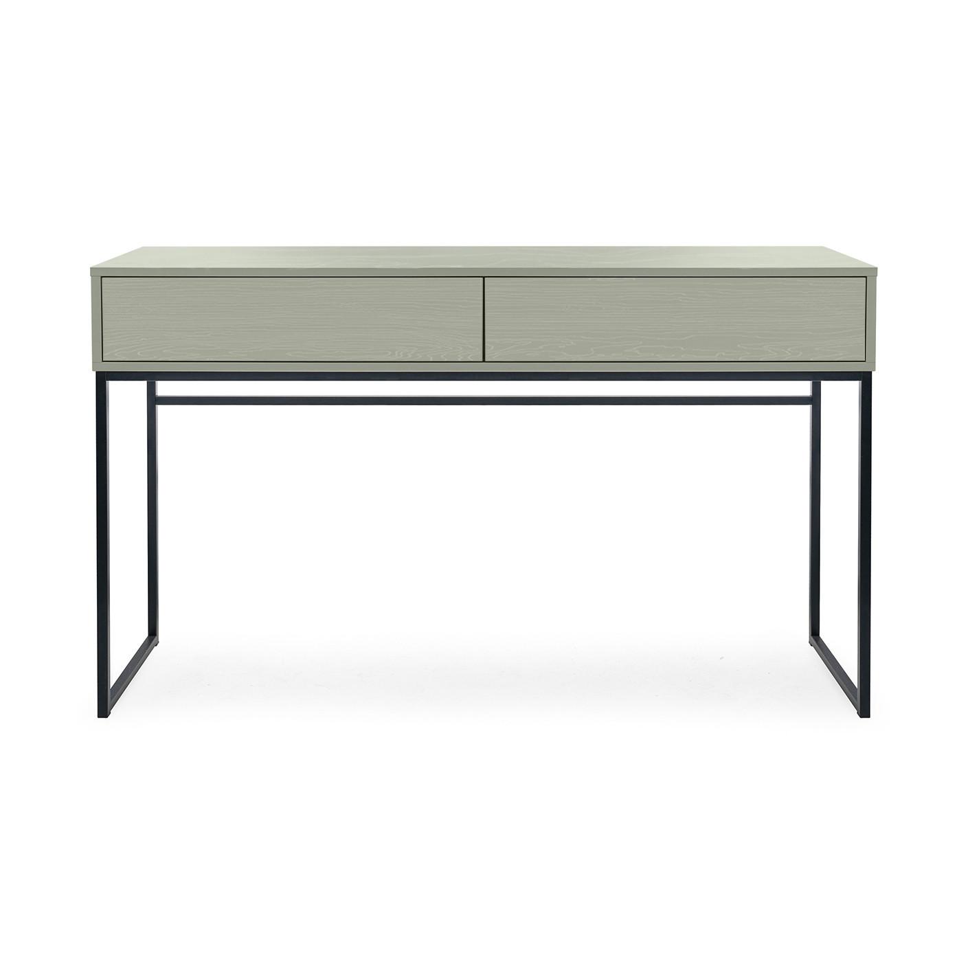 KONSOLENTISCH Giana mit 2 Schubladen, 137 cm, Eukalyptusfarbe - Eukalyptusholzfarben, Holzwerkstoff (37/137/83cm) - Beautysofa