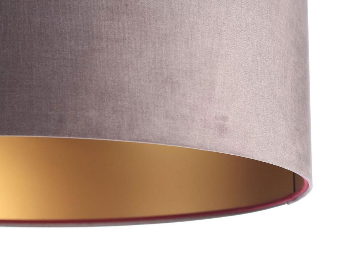 HÄNGELEUCHTE Gold 40/20 cm - Goldfarben/Braun, Kunststoff (40/0.4/20cm) - ONZENO