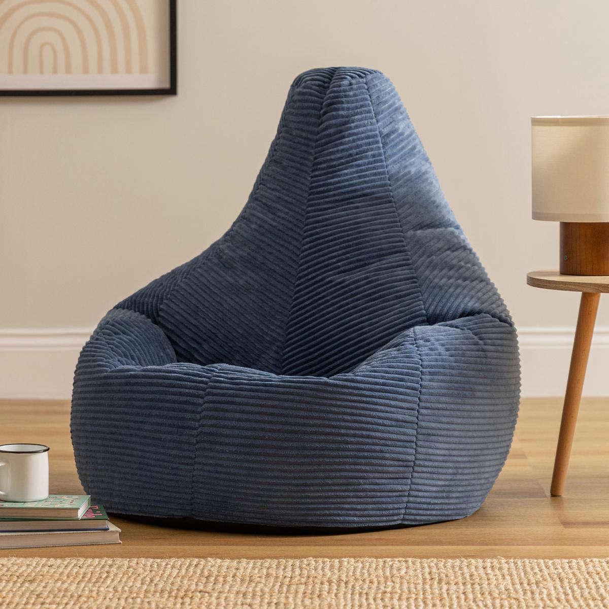 SITZSACK Dalton - Blau, Kunststoff/Textil (82/76/82cm) - icon