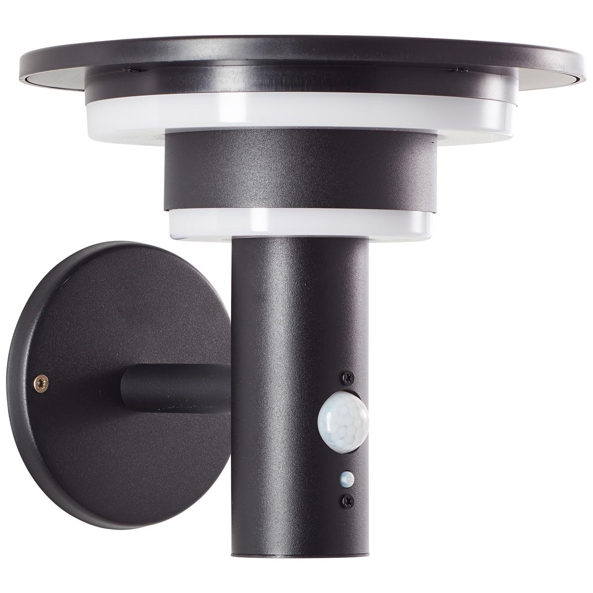 AUSSENWANDLEUCHTE Garvina G40405/06 - Schwarz, Metall (21.3/18.5/21cm) - Brilliant