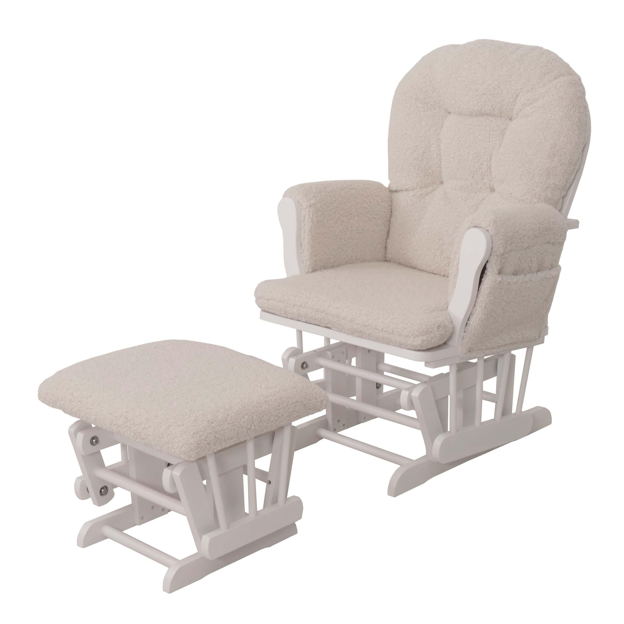 RELAXSESSEL Cremeweiß, Weiß - Weiß, Textil (74/105/72cm) - MCW
