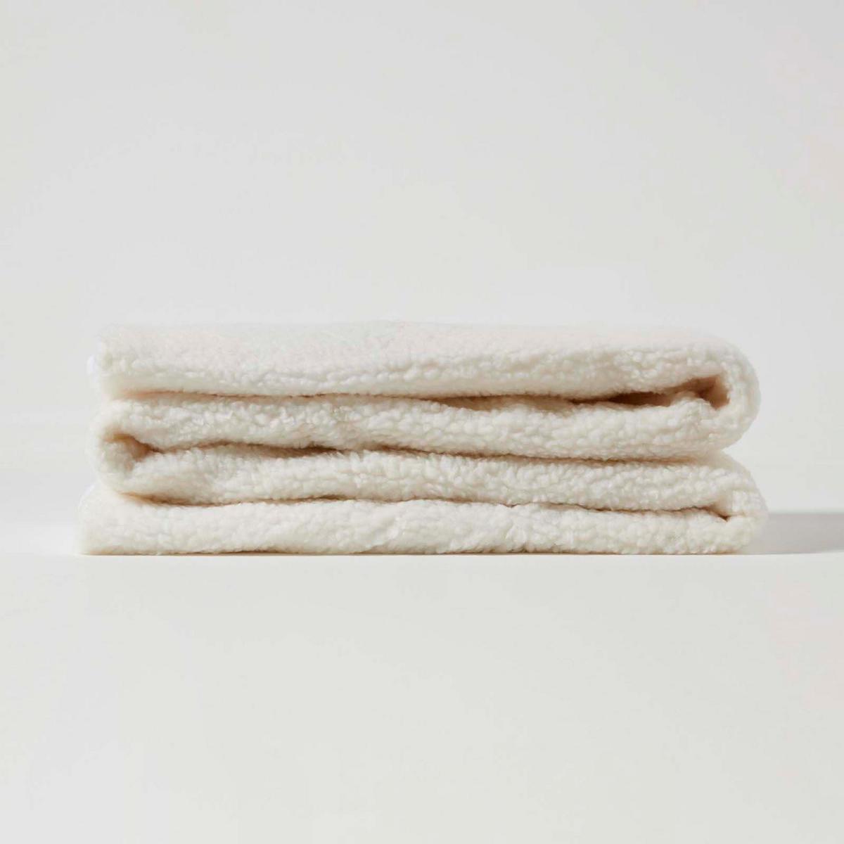 UNTERBETT 140/200 cm, Fleece-Auflage, kuschelig warm - Naturfarben, Textil (140/200cm) - Homescapes