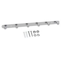 GARDEROBENLEISTE 46/2.55/2.55 cm - Silberfarben, Metall (2.55/2.55/46cm) - Intirilife