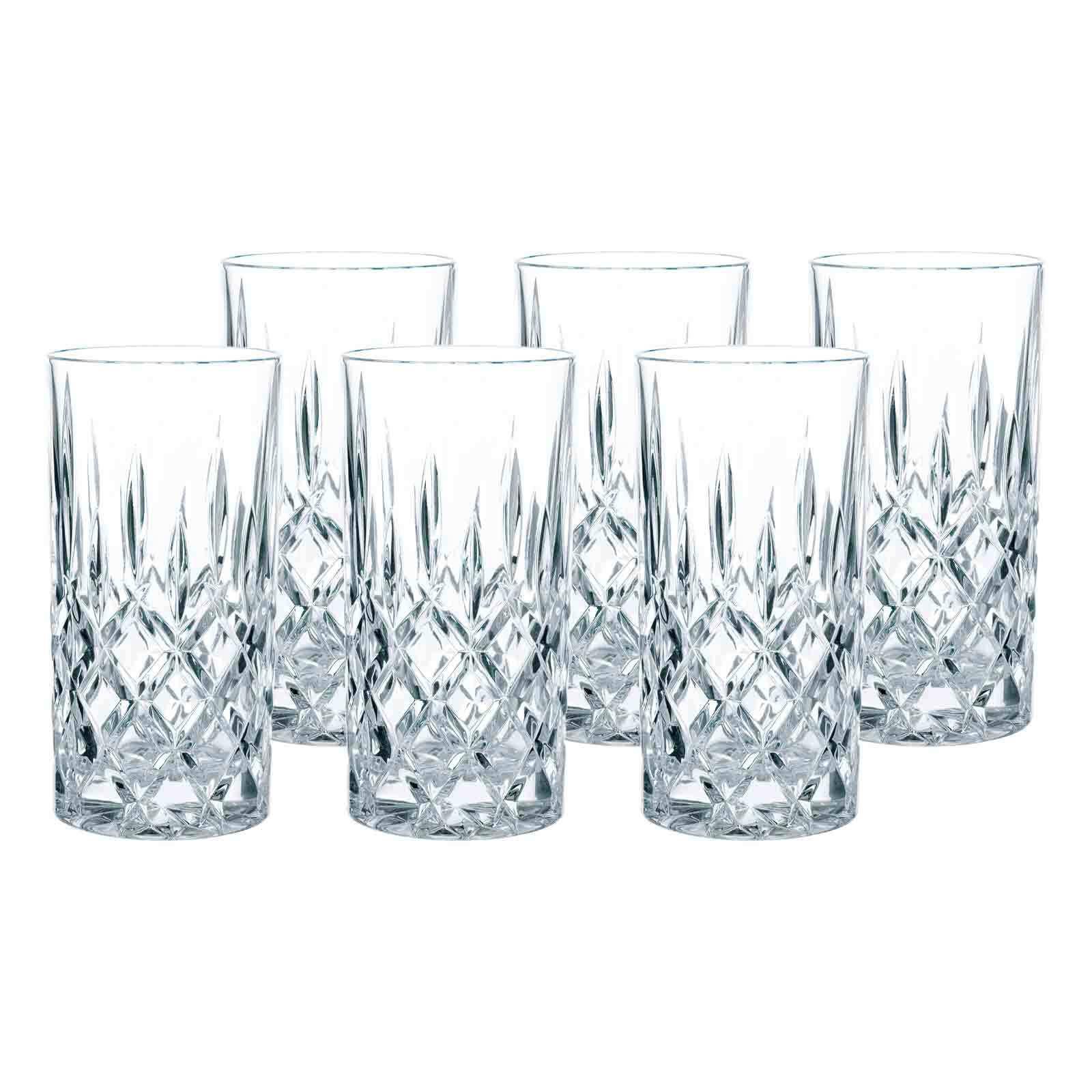 LONGDRINKGLÄSER Noblesse transparent 375 ml 6er Set - Transparent, Glas (0.001L) - Nachtmann