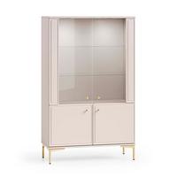 GESCHIRRSCHRANK Sélène Kaschmir - Beige, Holzwerkstoff (92/149/40cm) - Petits-meubles