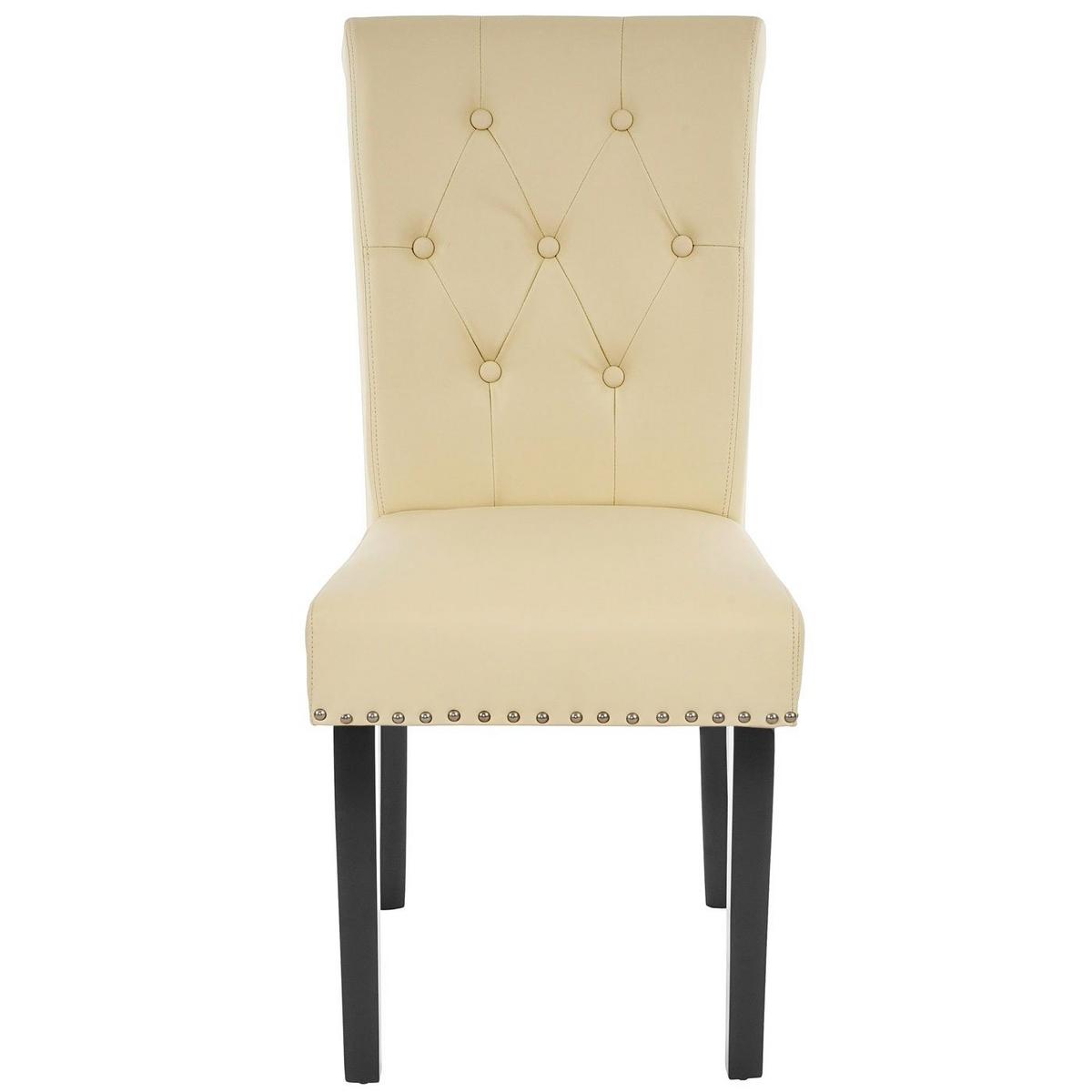 ESSZIMMERSTUHL FIELD IL Beige 2er-Set - Beige/Creme, Textil (47/98/62cm) - MCW