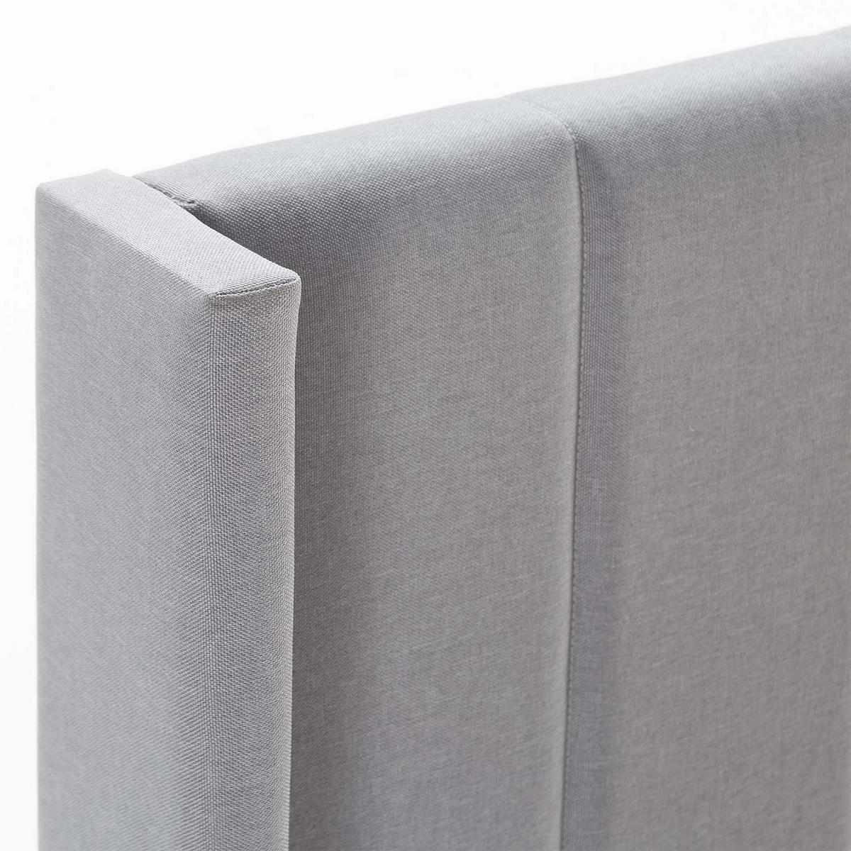 POLSTERBETT 150x190 cm Noelia, Hellgrau - Hellgrau, Textil (150/190cm) - VS Venta-stock
