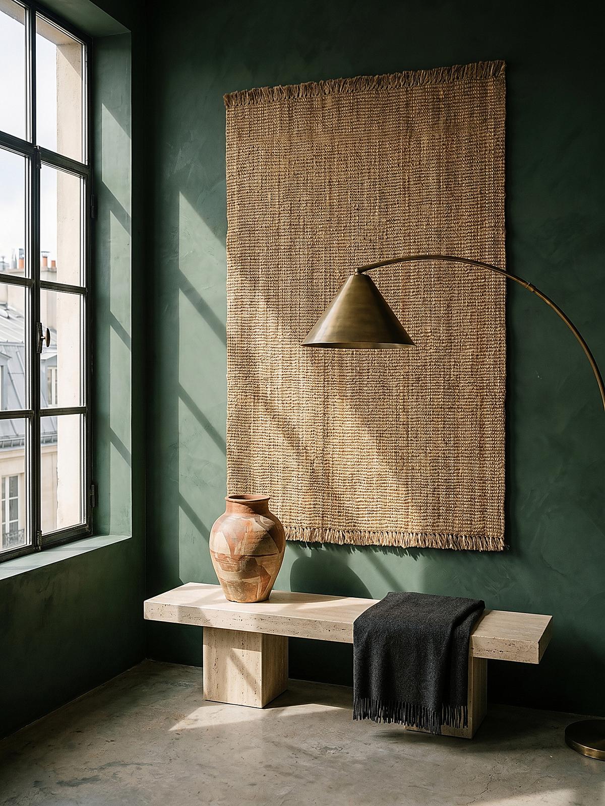 JUTETEPPICH wendbar ERME, einfarbig, Braun, 160 x 230 cm - Braun, Naturmaterialien (230/160cm) - KADIMA DESIGN