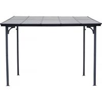 PARTYZELT UND PAVILLON marvin Grau - Grau, Metall (298/243/304cm) - Habitat Garten