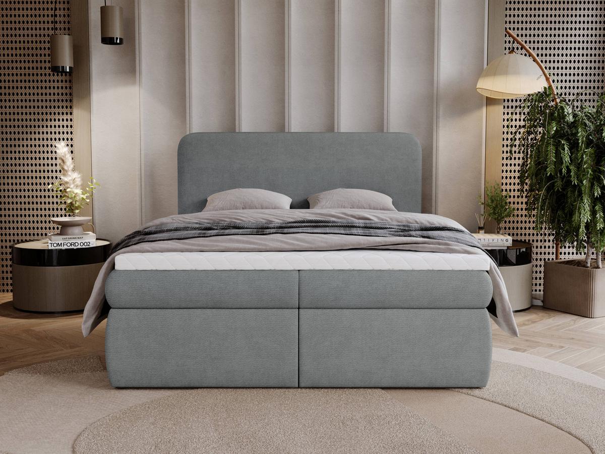 BOXBETT Bonny - H3 - Schwarz/Grau, Holz/Holzwerkstoff (180/200cm) - MIRJAN24