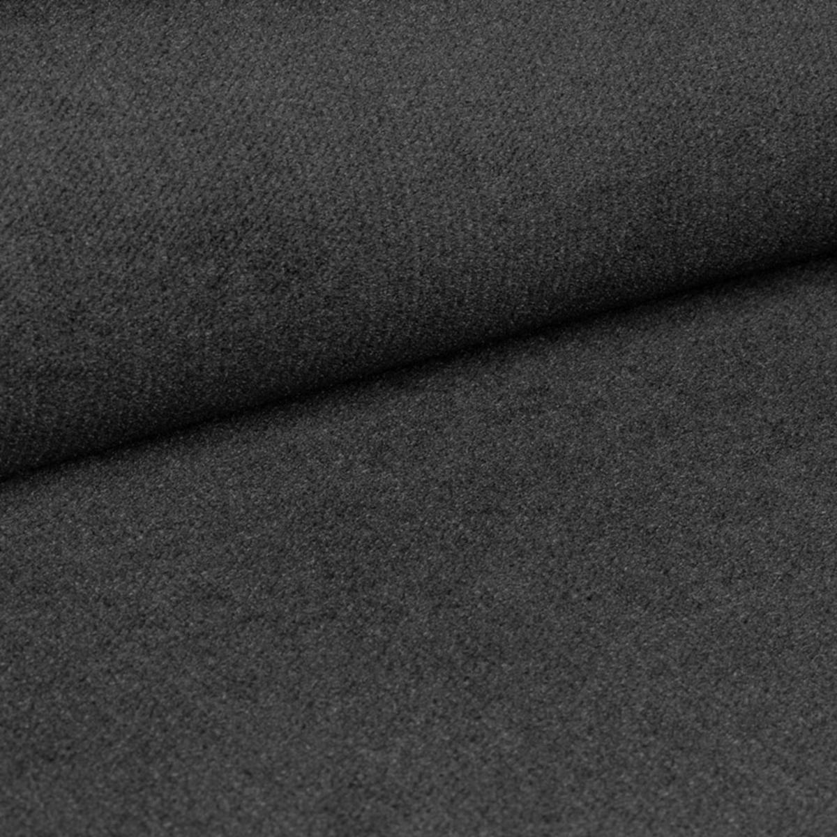 ECKSOFA L Form Dolceo Aschgrau 226/140/78 cm – Schlaffunktion Universell Rechts Links - Graphitfarben/Schwarz, Kunststoff/Textil (226/140cm) - AX Living