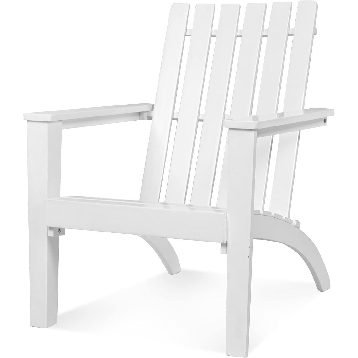 STUHL Weiß - Weiß, Holz (73/86/67.5cm) - COSTWAY