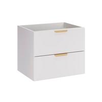 WASCHTISCHUNTERSCHRANK 60cm Oria Weiß - Weiß, Holzwerkstoff (60/50/45.5cm) - Petits-meubles