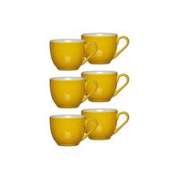 ESPRESSOTASSEN Doppio Gelb 80 ml 6er Set - Gelb, Keramik (0.08L) - Ritzenhoff Breker