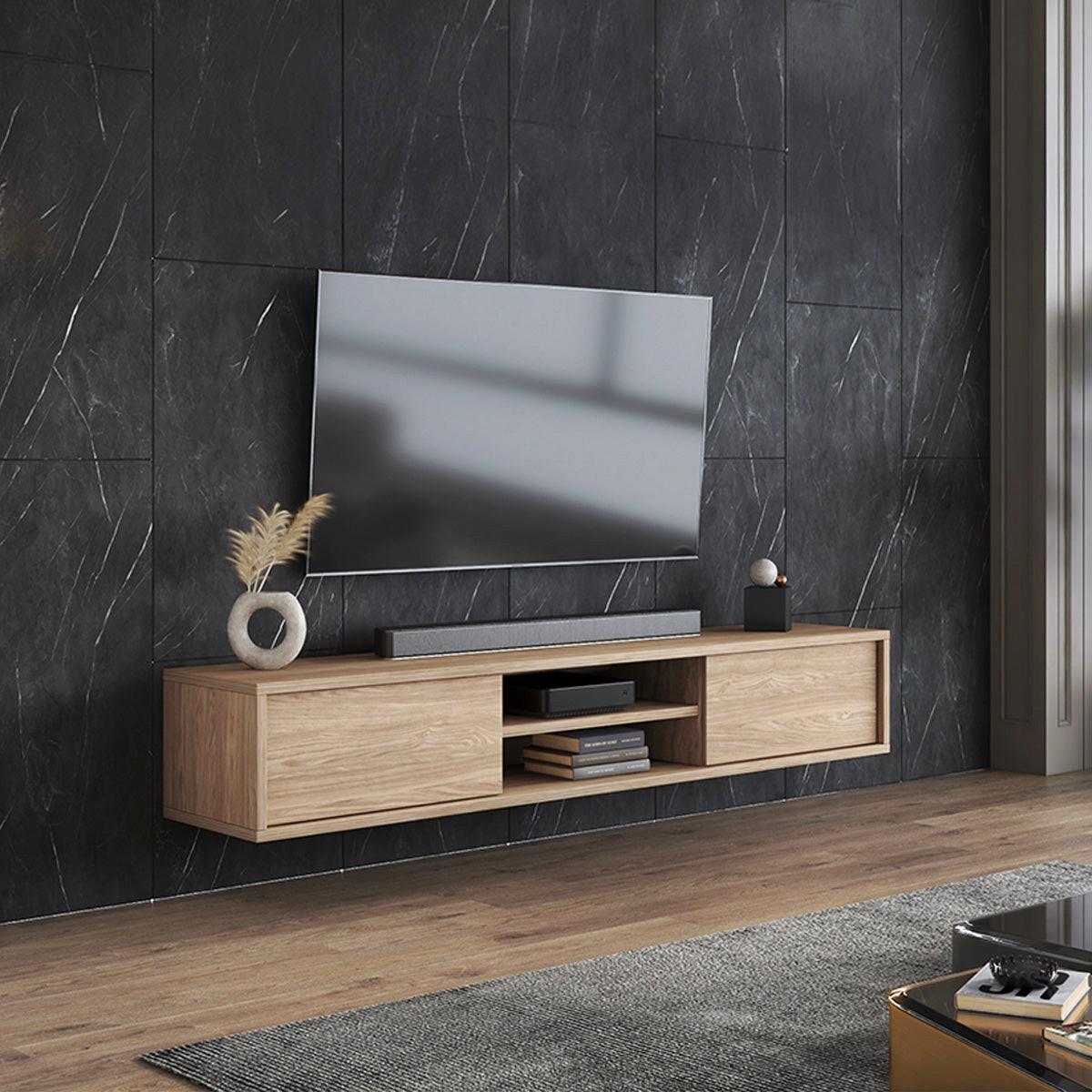 TV-MÖBEL Idra Holz - Braun, Holzwerkstoff (180/32/36cm) - Petits-meubles