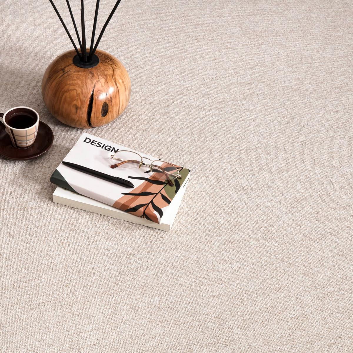 FLACHWEBTEPPICH Waschbar, einfarbig, Creme, 120 x 160 cm - Creme, Textil (160/120cm) - KADIMA DESIGN