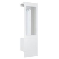 GARDEROBE Carlton Weiß matt - Weiß, Holzwerkstoff (52/193/35cm) - Vladon