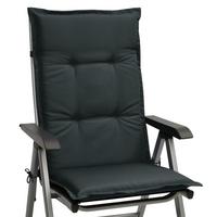 HOCHLEHNERAUFLAGE Base HL 120/50/6cm Graphitgrau - Graphitfarben, Textil (50/6/120cm) - Beautissu 