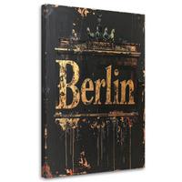LEINWANDBILD Inschriften und Zitate 70x100cm - Schwarz, Textil (70/100cm) - Feeby