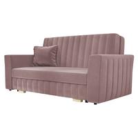 SCHLAFSOFA Viva Glam III - Rosa/Naturfarben, Holz/Kunststoff (160/85/98cm) - MIRJAN24