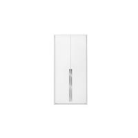 DREHTÜRENSCHRANK AZIR 105/217/65 cm 2-türig Weiß - Weiß, Holzwerkstoff (105/217/65cm) - MASSENO