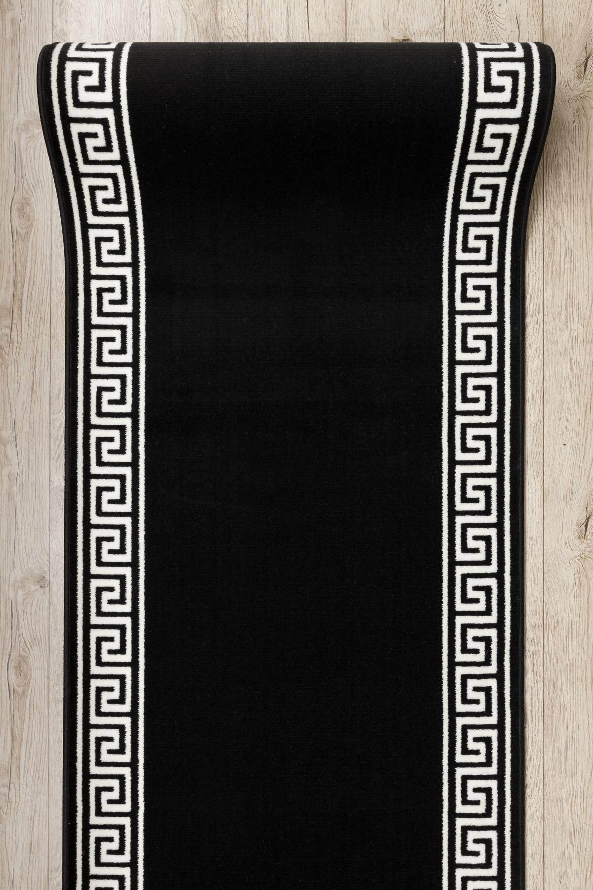 LÄUFER BCF MORAD 70/440 cm - Schwarz, Textil (70/440cm) - rugsX