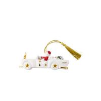ORNAMENT CADILLAC 2026 Christmas Classics weiß-gold 5,3 x 11,7 x 4,8 cm - Goldfarben/Weiß, Keramik (11.7/4.8/5.3cm) - Villeroy & Boch