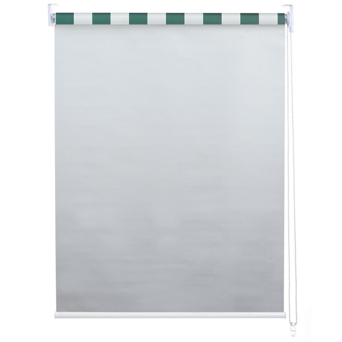 ROLLO Grün, Weiß - Weiß/Grün, Textil (90/230/7cm) - MCW