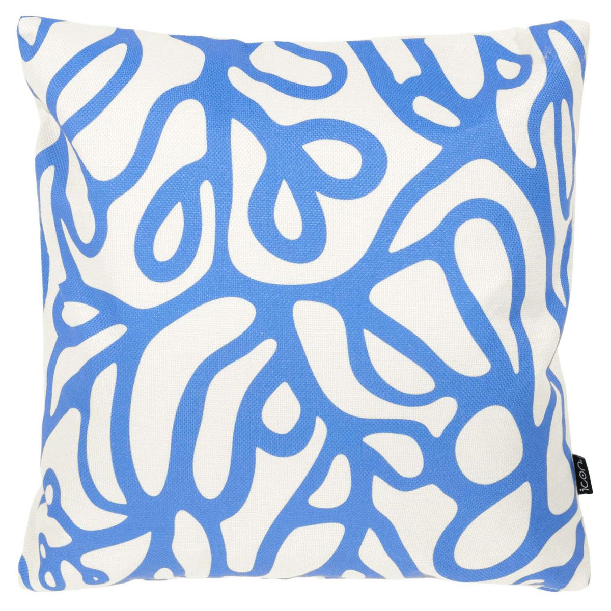 OUTDOORKISSEN 4er Set - Blau, Textil (43/43cm) - icon