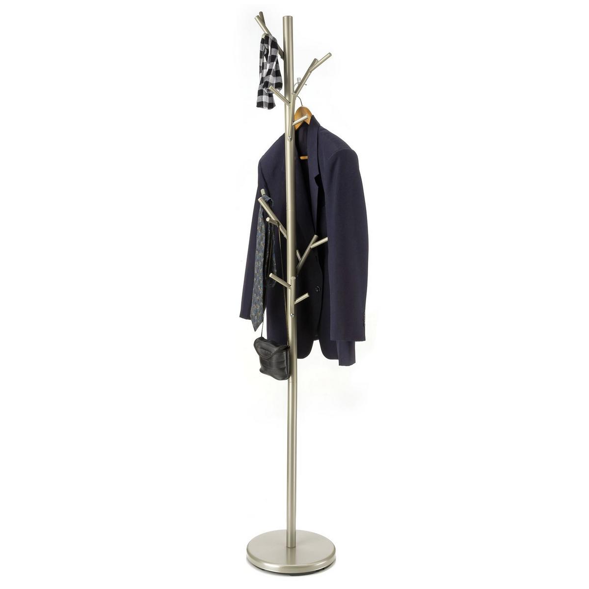 KLEIDERSTÄNDER ZENO champagne - Champagner, Metall (30/177/30cm) - IDIMEX