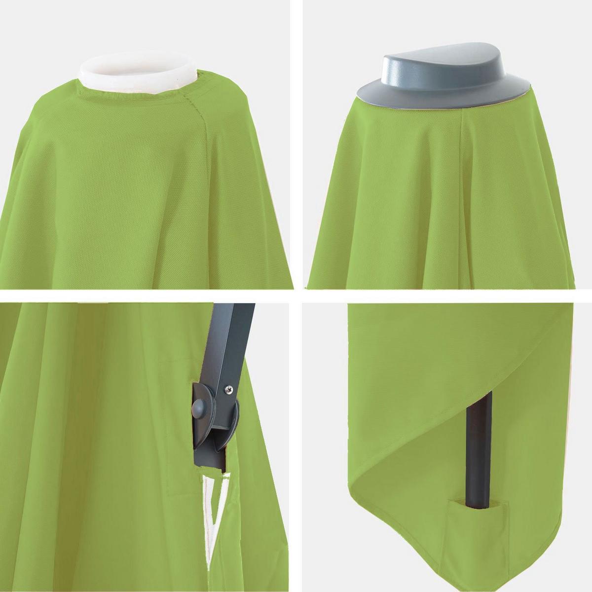 ERSATZ-BEZUG FÜR SCHIRM Hellgrün - Hellgrün, Textil (295/295cm) - MCW