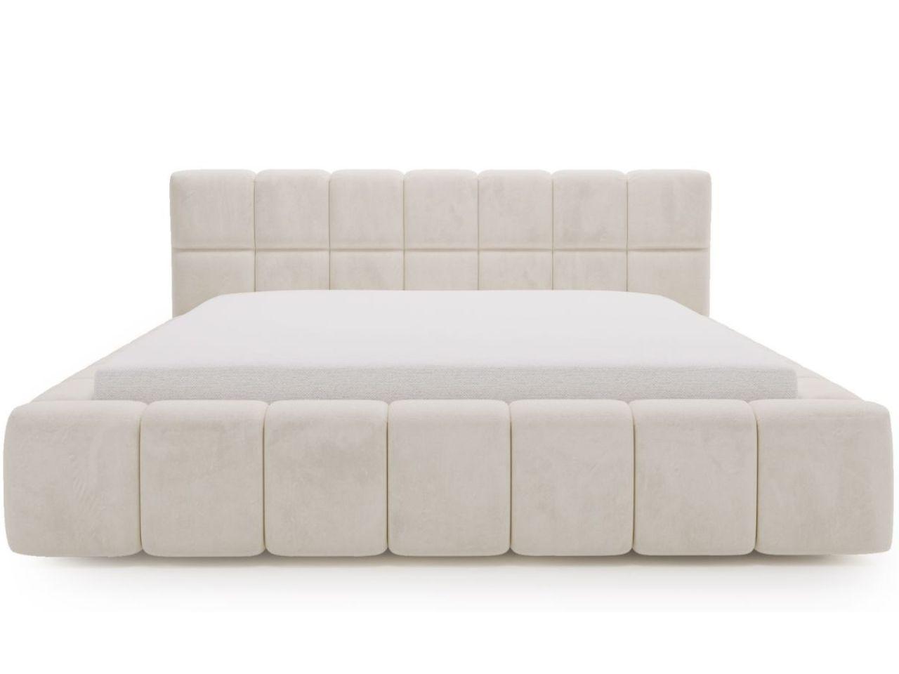 POLSTERBETT Alicante 140x200 Beige - Beige, Textil (140/200cm) - Graingold