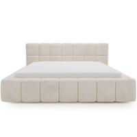 POLSTERBETT Alicante 140x200 Beige - Beige, Textil (140/200cm) - Graingold