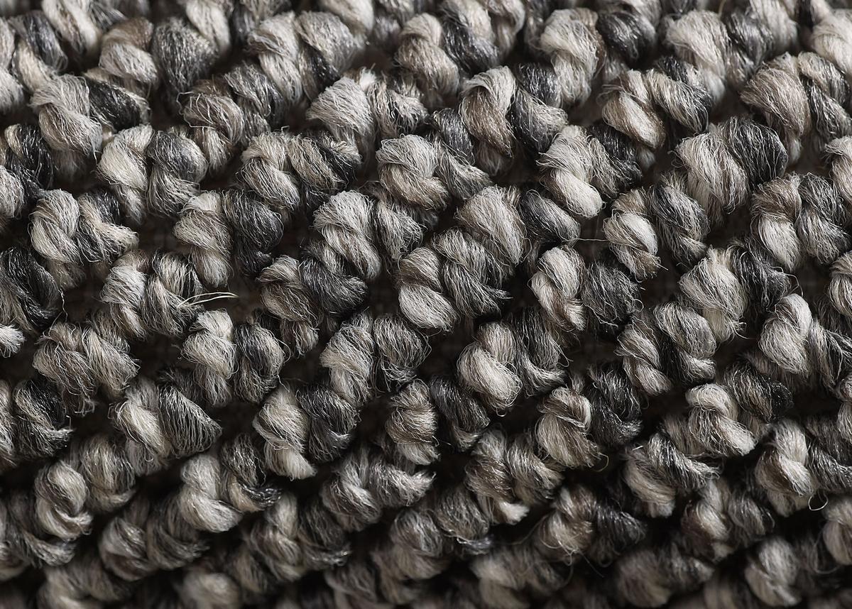 TEPPICH Flachgewebe CIMA in Grau, einfarbig, 80 x 150 cm - Grau, Textil (150/80cm) - KADIMA DESIGN