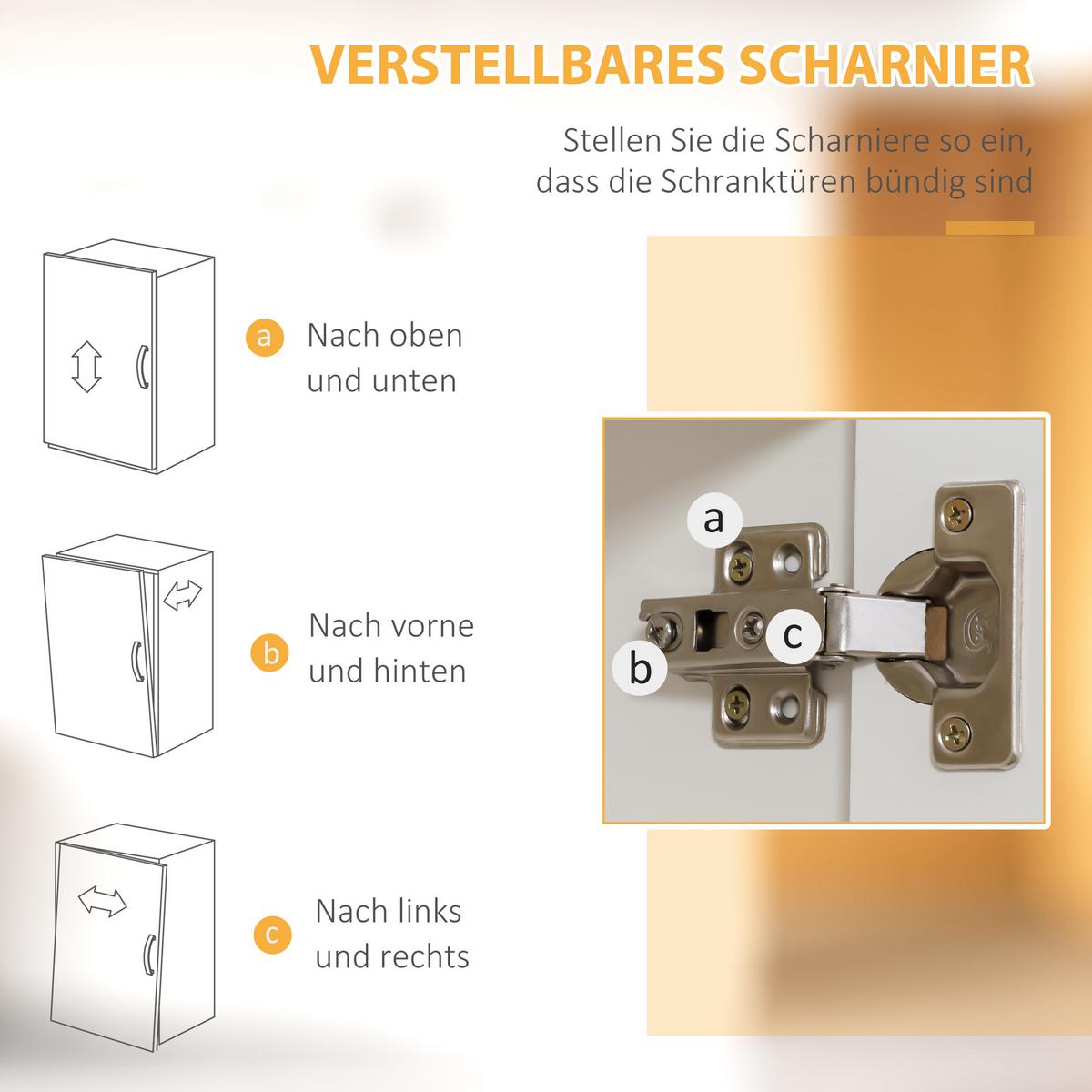 AUFBEWAHRUNGSSCHRANK, Spanplatte, Weiß, 70L x 40B x 170H cm - Weiß, Holzwerkstoff (40/170/70cm) - HOMCOM