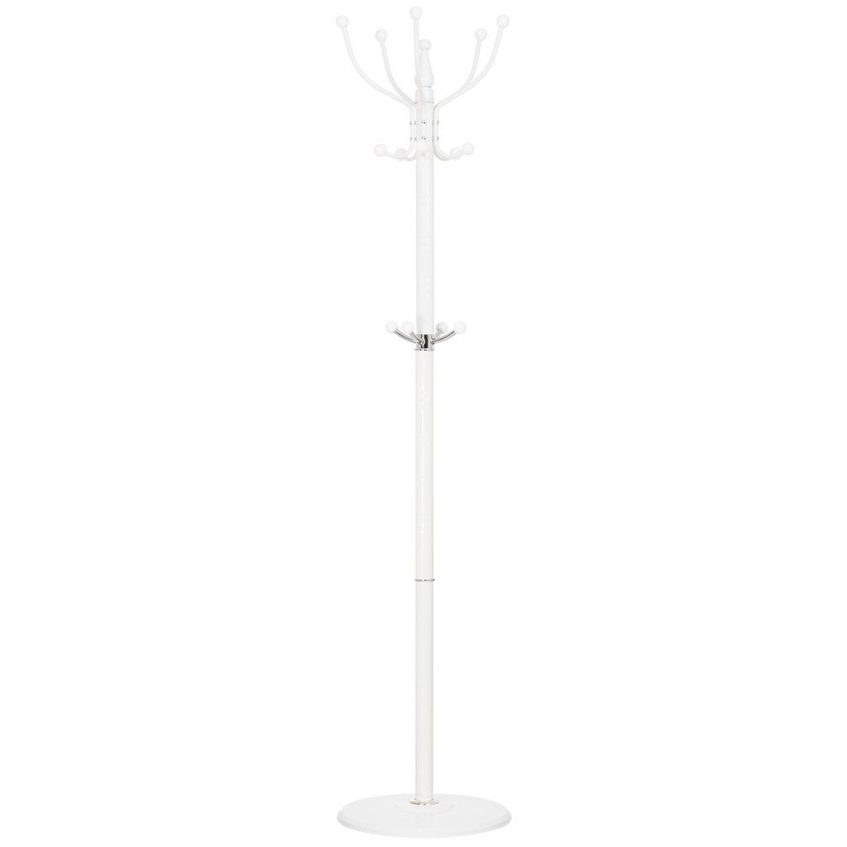 GARDEROBE aus metall - Weiß, Metall (37/176/37cm) - Wanderlust