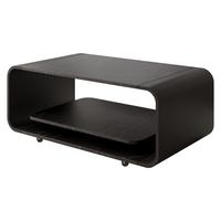 COUCHTISCH Elio - Anthrazit/Schwarz, Holzwerkstoff (100/50/41cm) - MIRJAN24