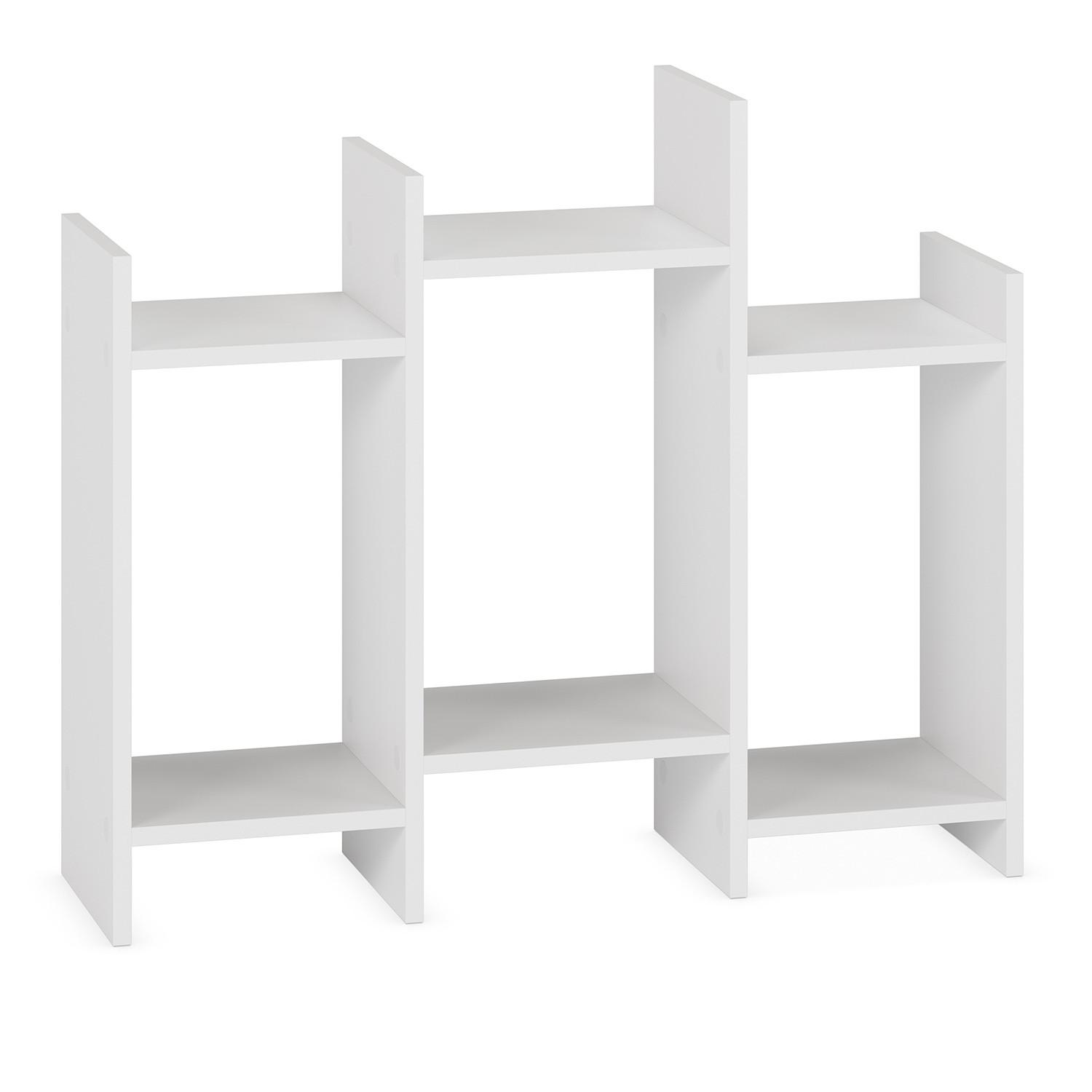 REGAL Feroe 3 fächern weiße Farbe - Weiß, Holzwerkstoff (77/65/22cm) - VS Venta-stock