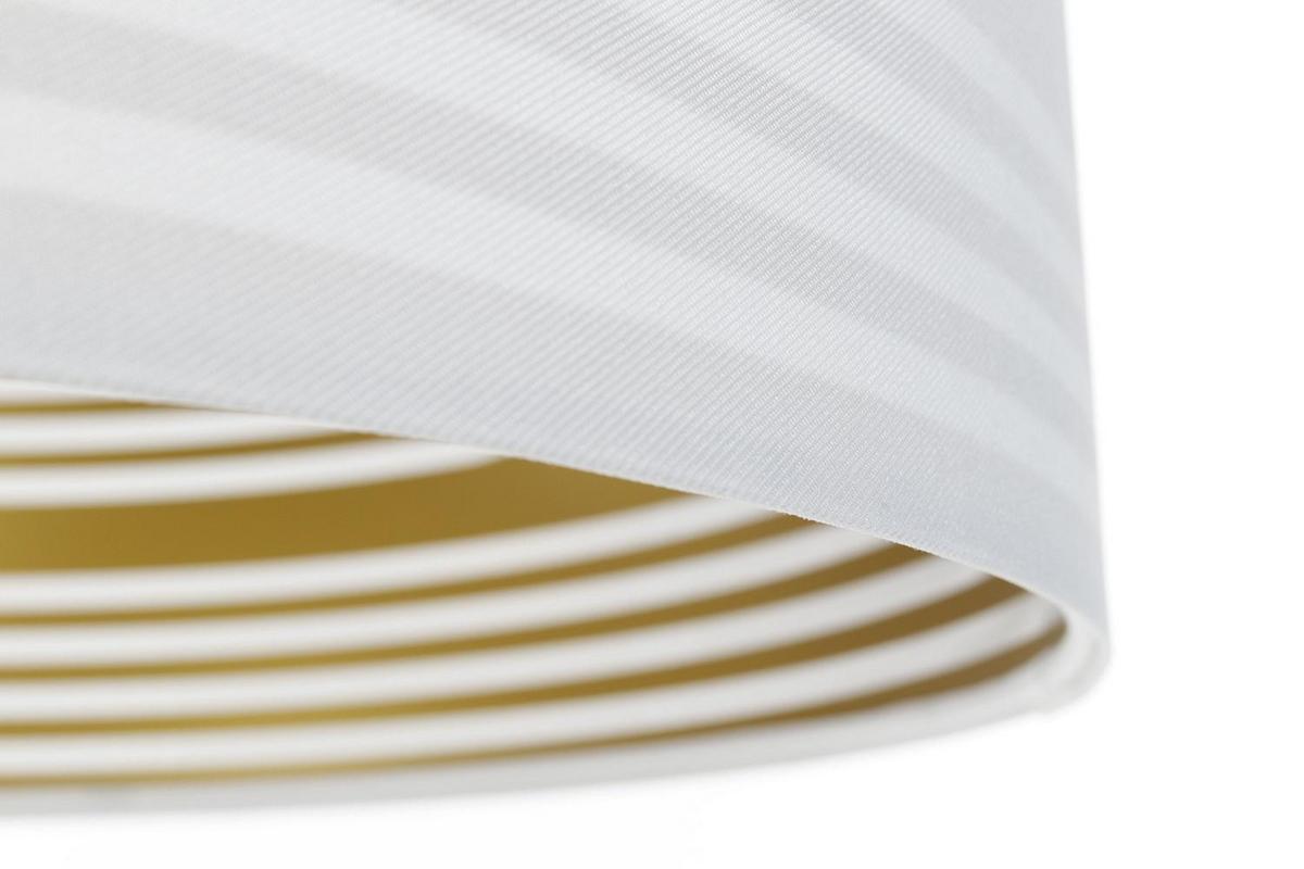 HÄNGELEUCHTE Gold 40/90 cm - Goldfarben/Weiß, Kunststoff (20/0.4/90cm) - ONZENO