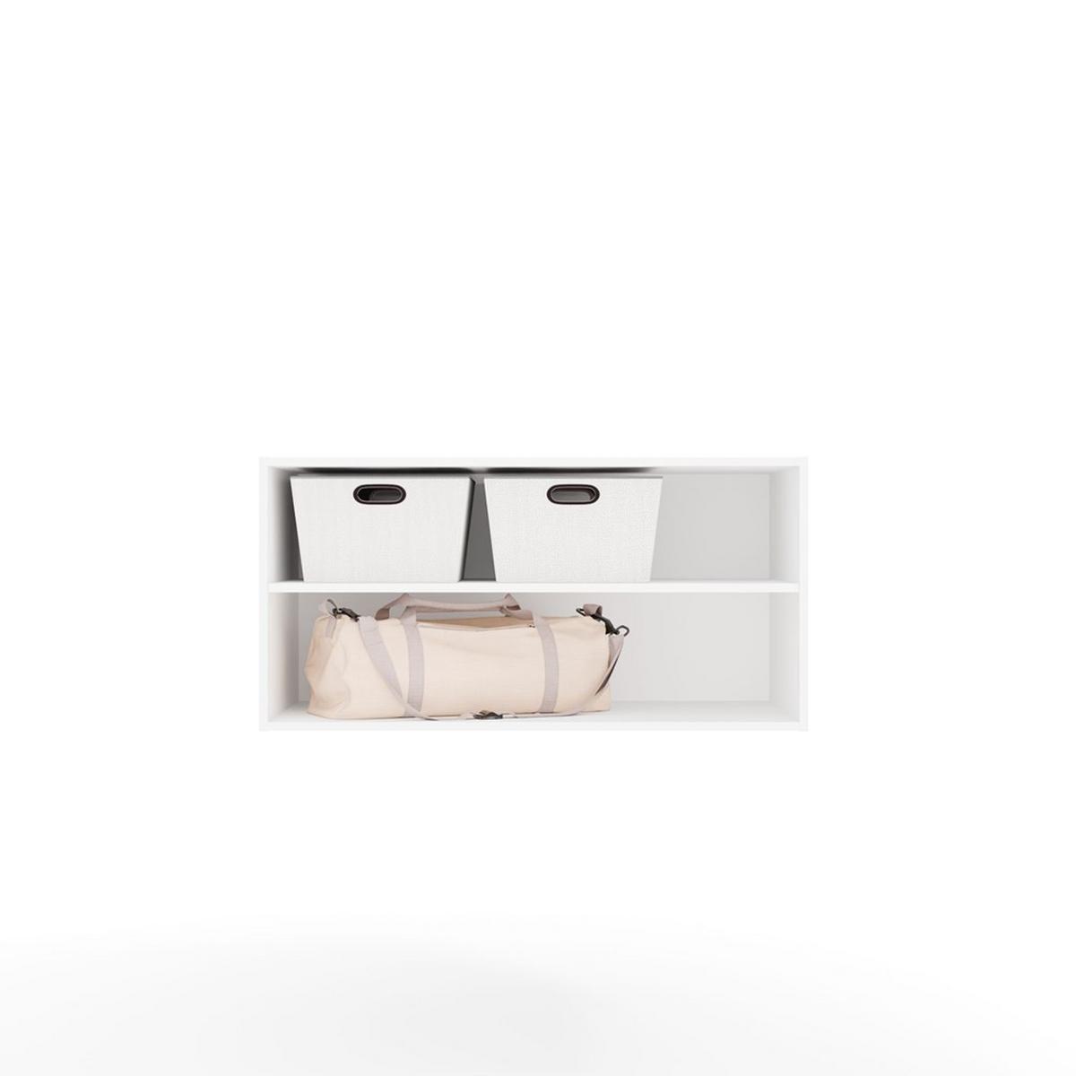 SCHRANK Weiß 100/50/50 - Weiß, Holzwerkstoff (100/50/50cm) - RAUMHIRSCH FURNITURE