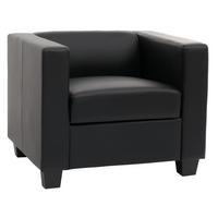 SESSEL LOUNGESESSEL Schwarz - Schwarz, Textil (86/70/75cm) - MCW