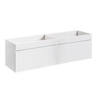 WASCHTISCHUNTERSCHRANK 160cm Zelie Weiß - Weiß, Holzwerkstoff (160/46/45cm) - Petits-meubles
