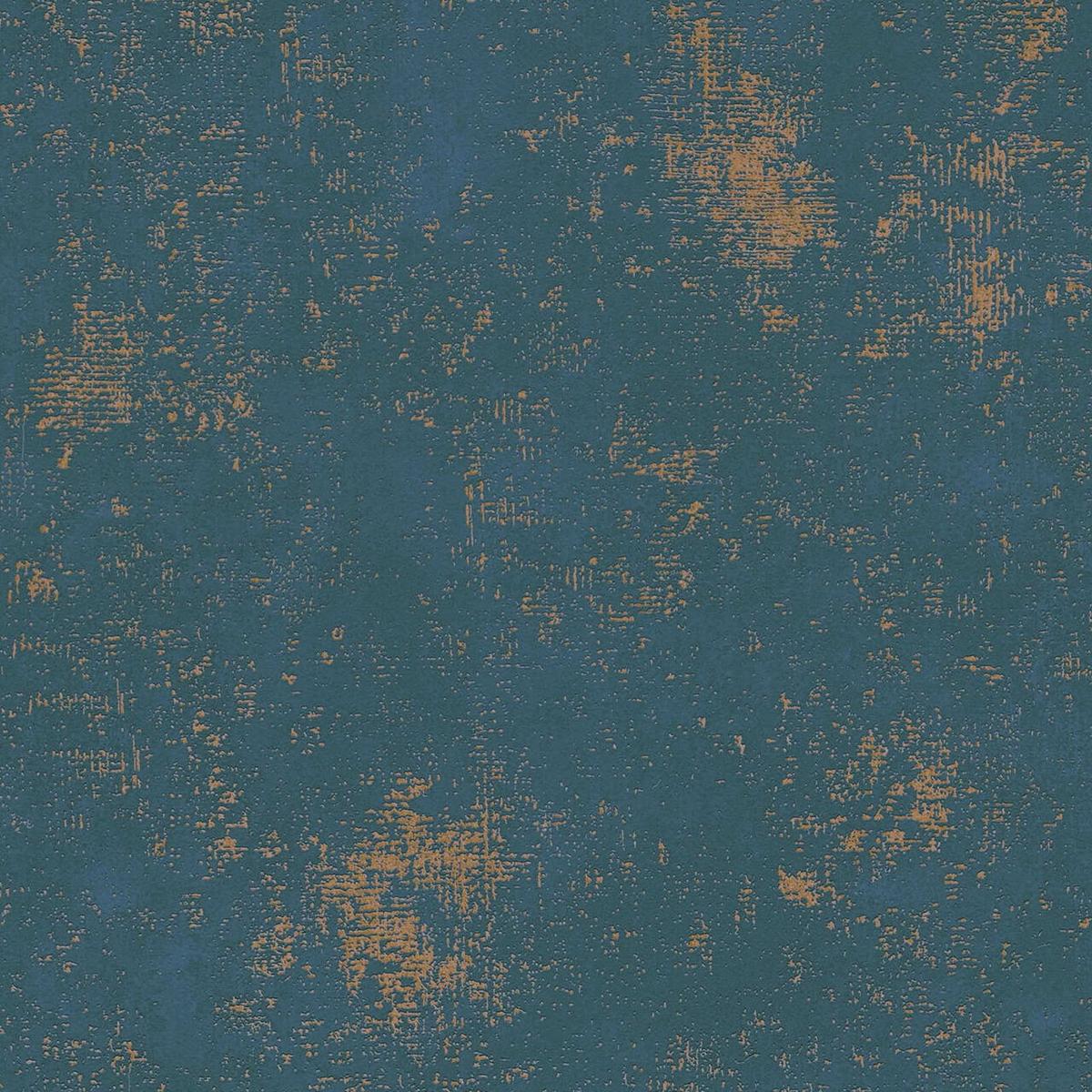 VLIESTAPETE Blau 53/1005 cm - Türkis, Textil (53/1cm) - KUNSTLOFT