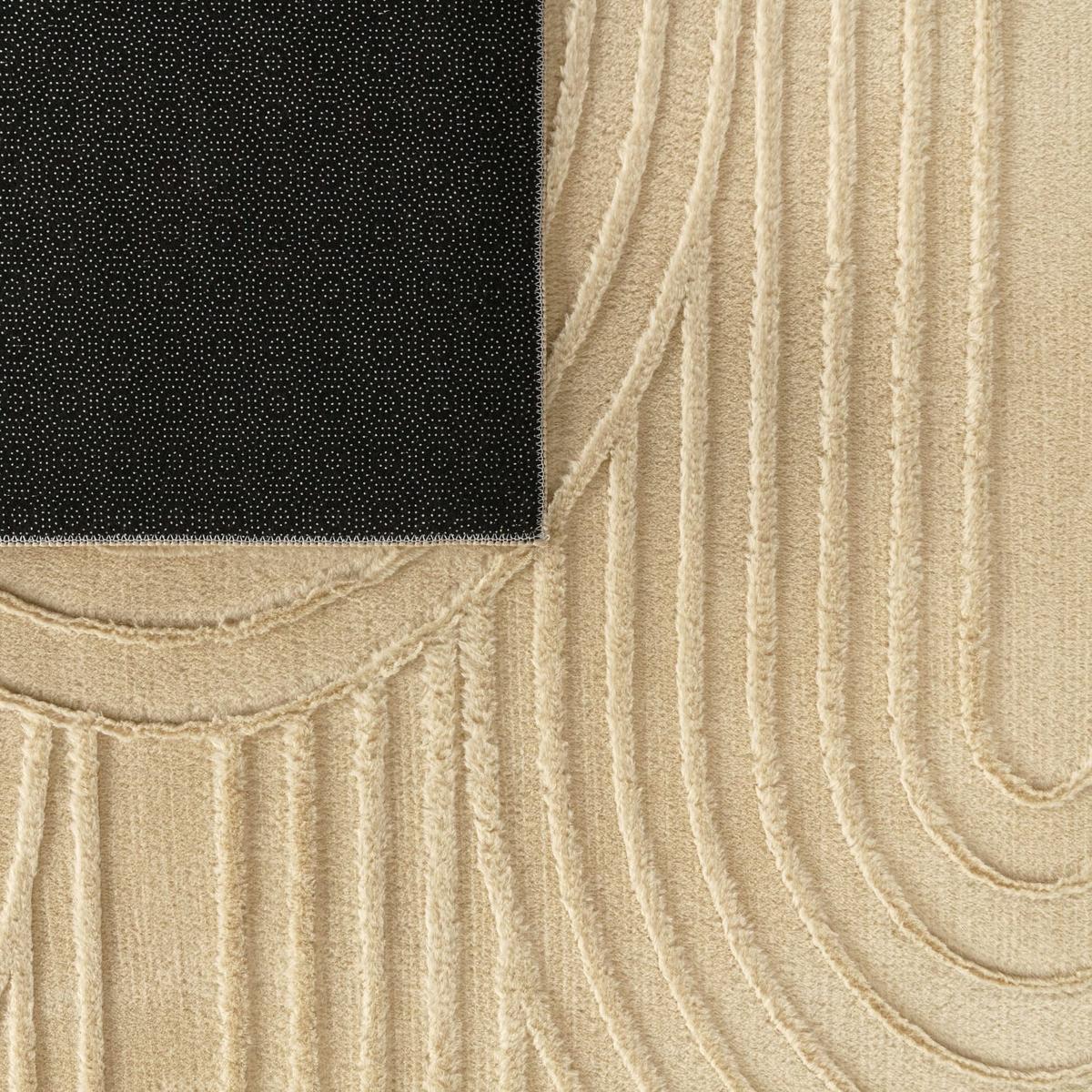 FLACHWEBETEPPICH Boho Beige 80 x 150 cm - Beige, Kunststoff (80/150cm) - TT Home