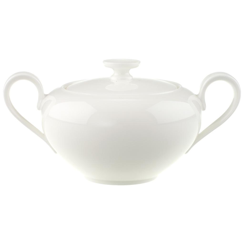 ZUCKERDOSE Anmut weiß 290 ml - Weiß, Keramik (11.3/8.9cm) - Villeroy & Boch